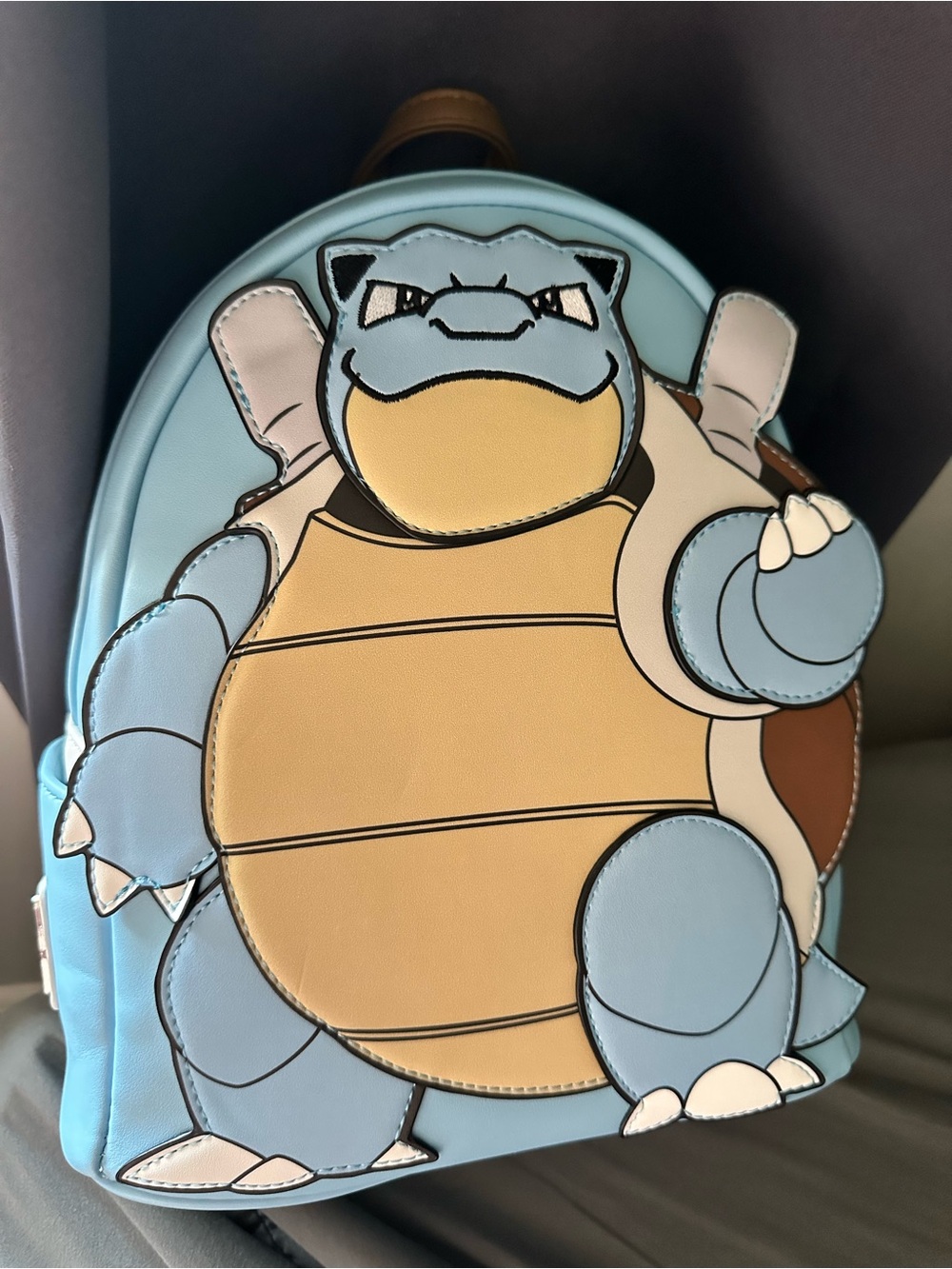 Blue Blastoise Character Mini Loungefly Backpack - Kids backpack - Pokeman